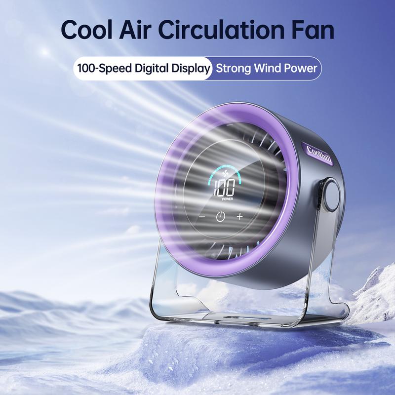 Breeze Touch Desk Fan