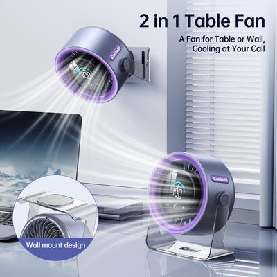Breeze Touch Desk Fan