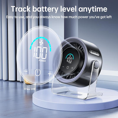 Breeze Touch Desk Fan